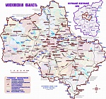 Объекты областного и местного значения в Московской области